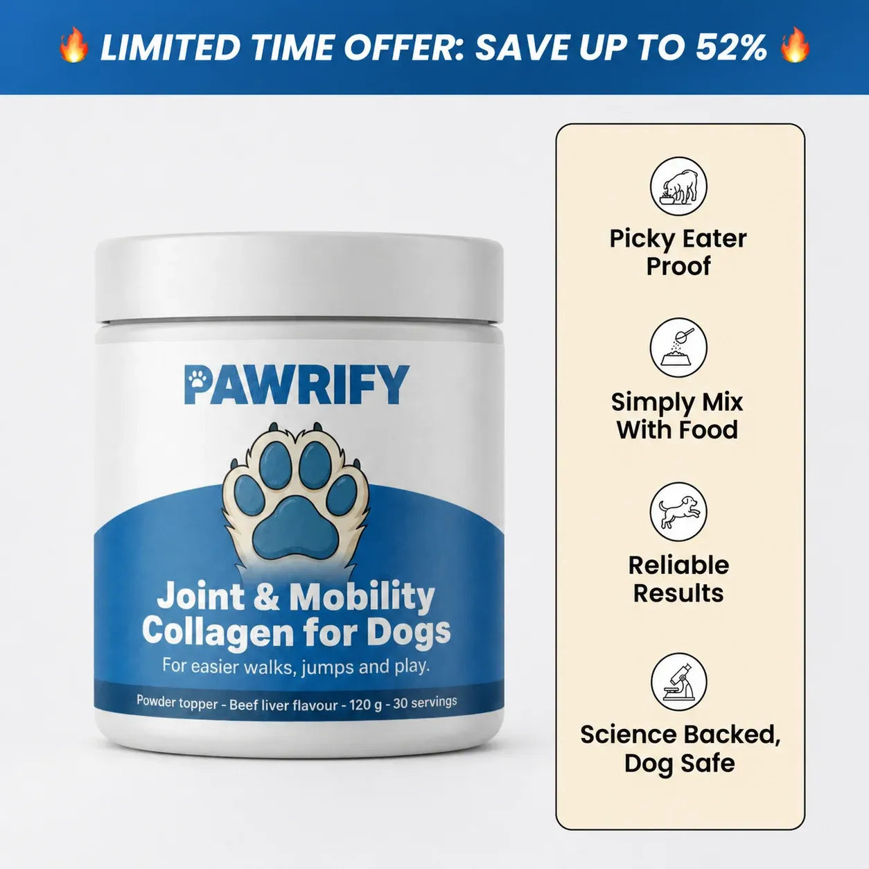Pawrify Joint Care Collagen